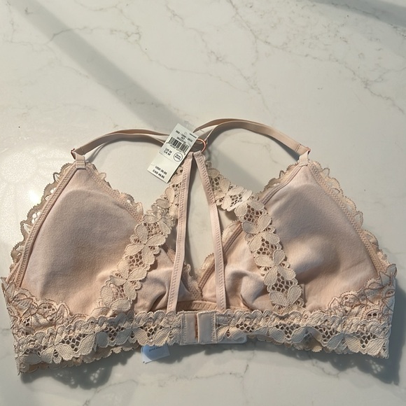 Bralette, floral cream - Picture 2 of 4